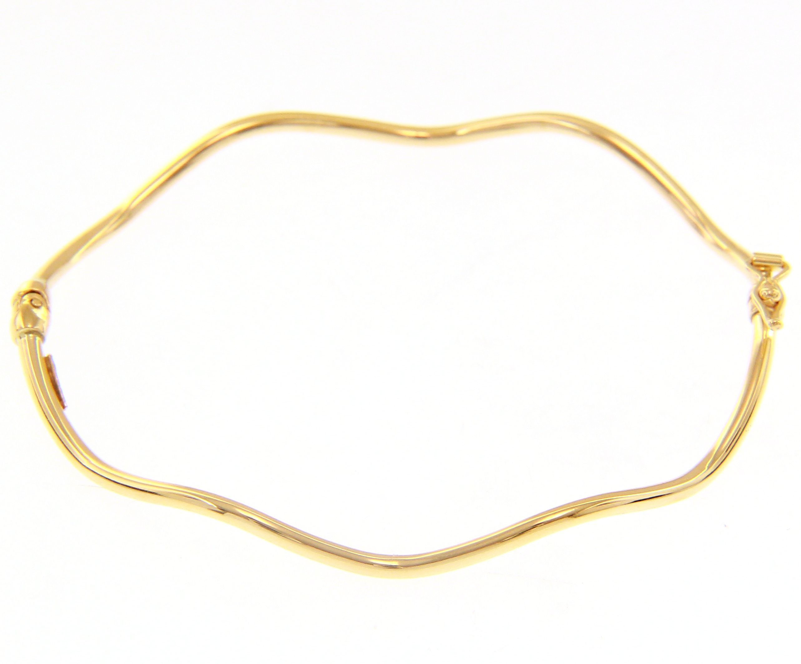 Golden bracelet k14 (code S233132)